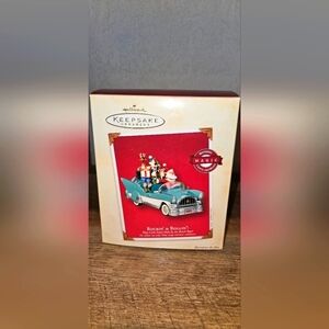 Vintage 2003 Rockin' & Rollin' Hallmark Keepsake Ornament in original box
